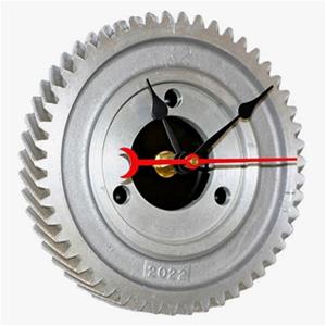 "VW Aluminum Timing Gear Wall Clock"