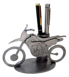 "Motorbike Pen Holder"